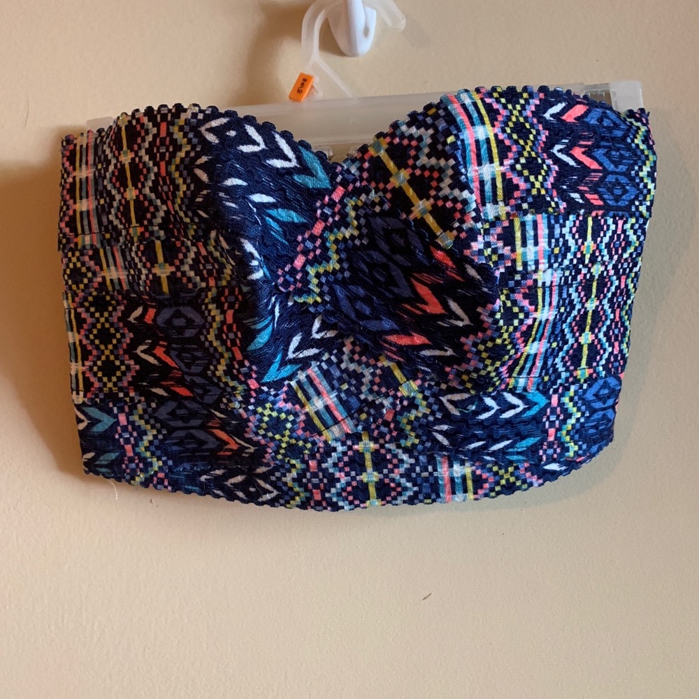 Strapless Crop Top